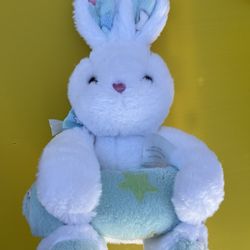 Easter Bunny Plush with Throw. 