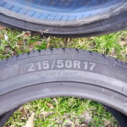 Tires 215 /50R17