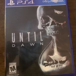 UNTIL DAWN (PS4)