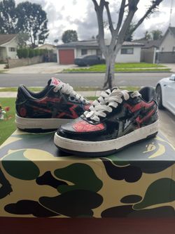 Bape X anti social social club collab shoe.