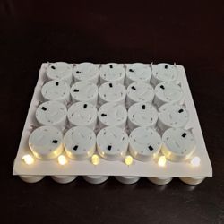 " NEW " LED Flameless Tealights 50 Pack FIRM PRICE