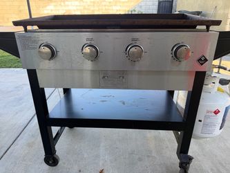 4 burner propane griddle