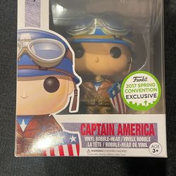 Captain America Funko Pop ECCC Exclusive