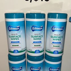 Antibacterial/multi Purpose Wipes 