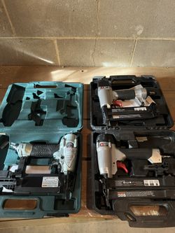 3 18 Gauge Nail Guns Porter Cable And Hitachi
