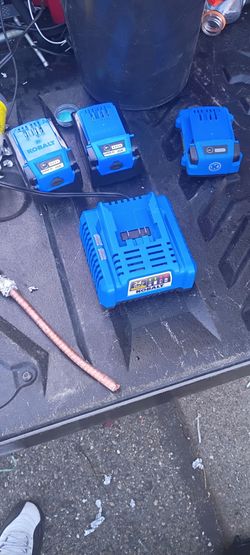 Kobalt 24V Max Batteries and Charger Bundle