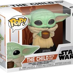 Funko Pop! Vinyl Star Wars The Child with Cup Bobblehead Figure #378