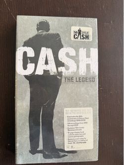 NEW Johnny Cash - The Legend Columbia 2005 CD (C4K 92802) 4 Disc Box Set