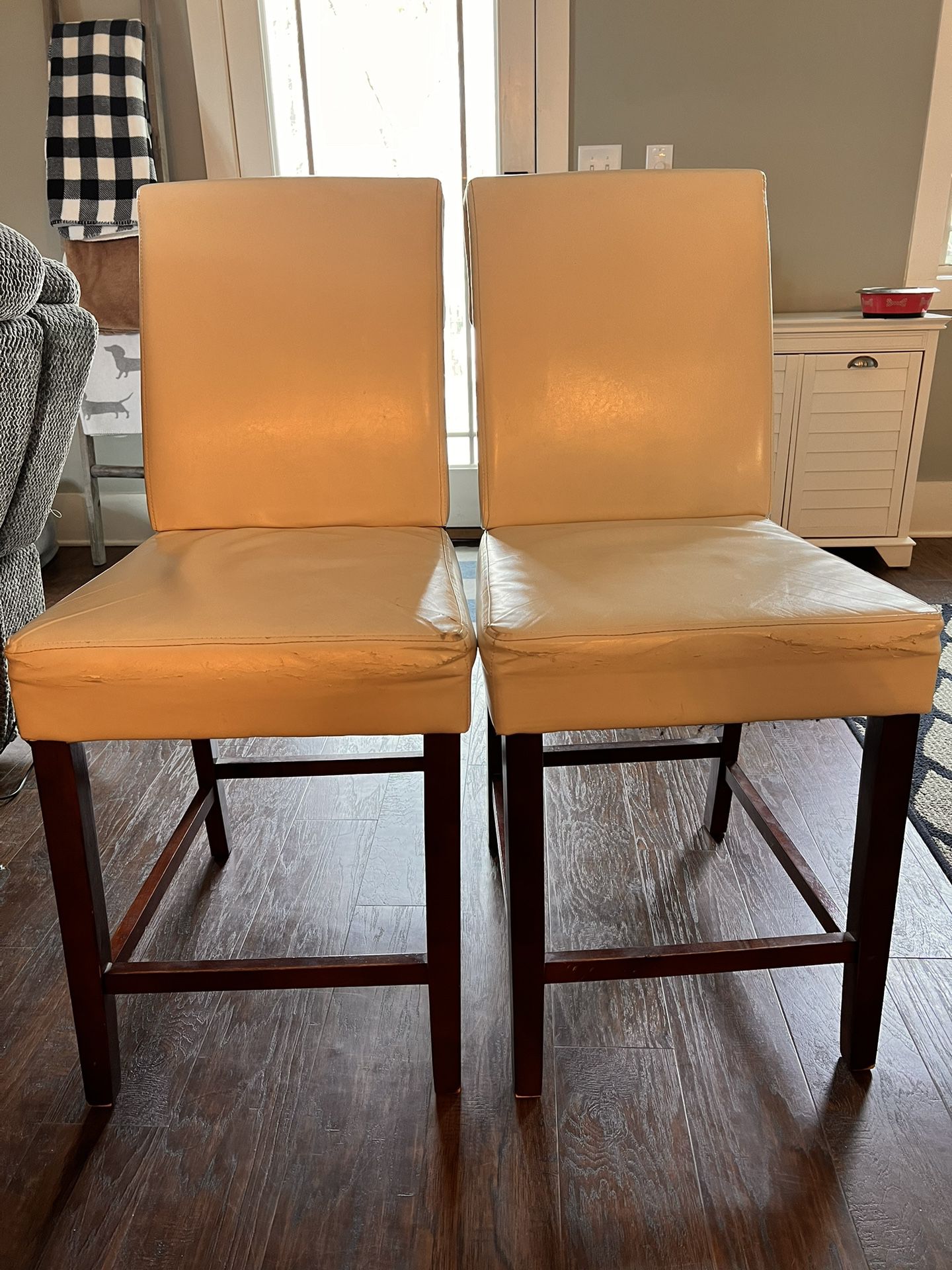 Set of Four Counter Height Stools