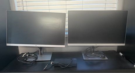 HP EliteDisplay LED Monitors & Docking