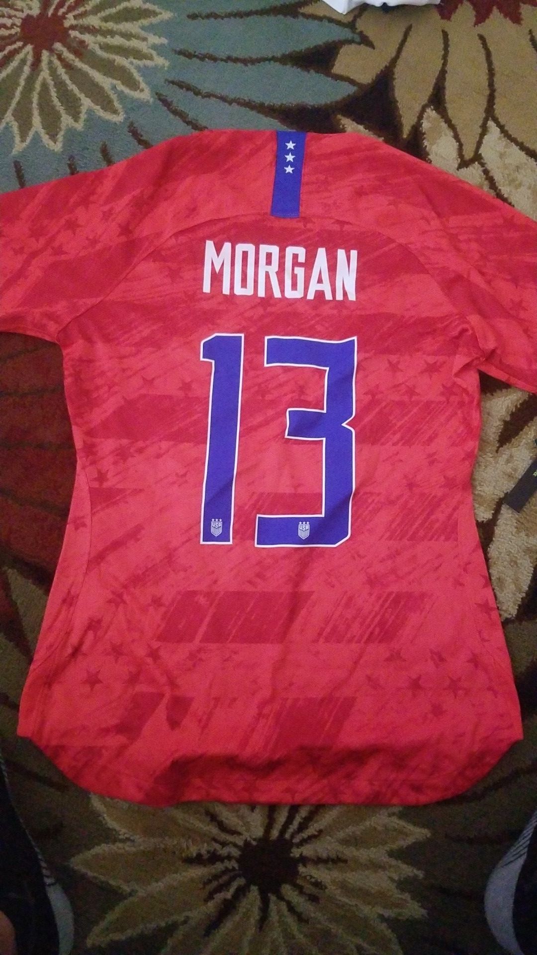 USA WOMENS NATIONAL TEAM ALEX MORGAN JERSEY