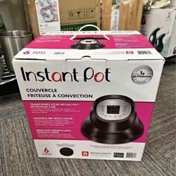 🔥 Instant Pot 6-Quart Air Fryer Lid – 6-in-1 Dehydrate & Crisp | New in Box