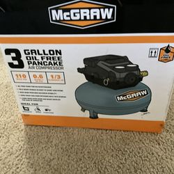 McGraw 3 Gallon “Pancake” Compressor