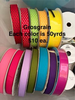 Grosgrain ribbon