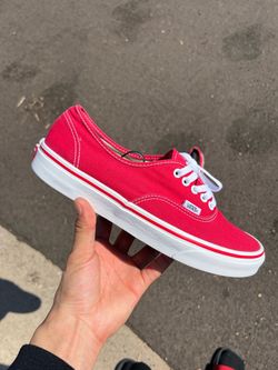 Sz 10.5 Red Vans $25 FIRM NO TRADES