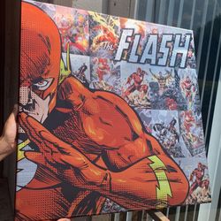 24x24 Flash Poster Canvas (Art)