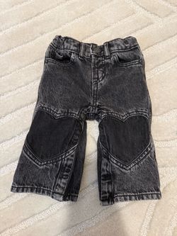Gap Black Wash Jeans – 6-12M