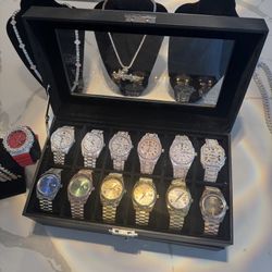 Watch Lab Grown Sterling Silver 