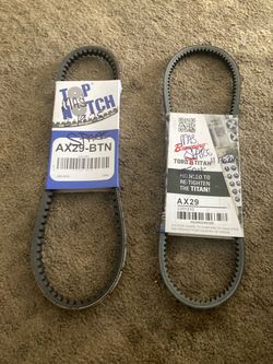 AX29 V-Belts – Top Notch & Browning Toro Titan