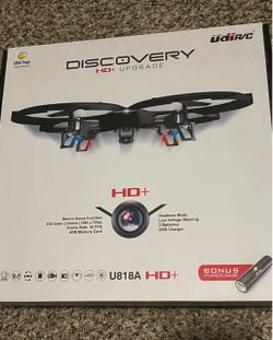 UDI R/C Camera Drone Discovery HD+ Upgrade U818A