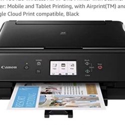 For Parts- Canon TS6120 Wireless All-In-One Printer with Scanner and Copier + New 1 Pcs -Ink