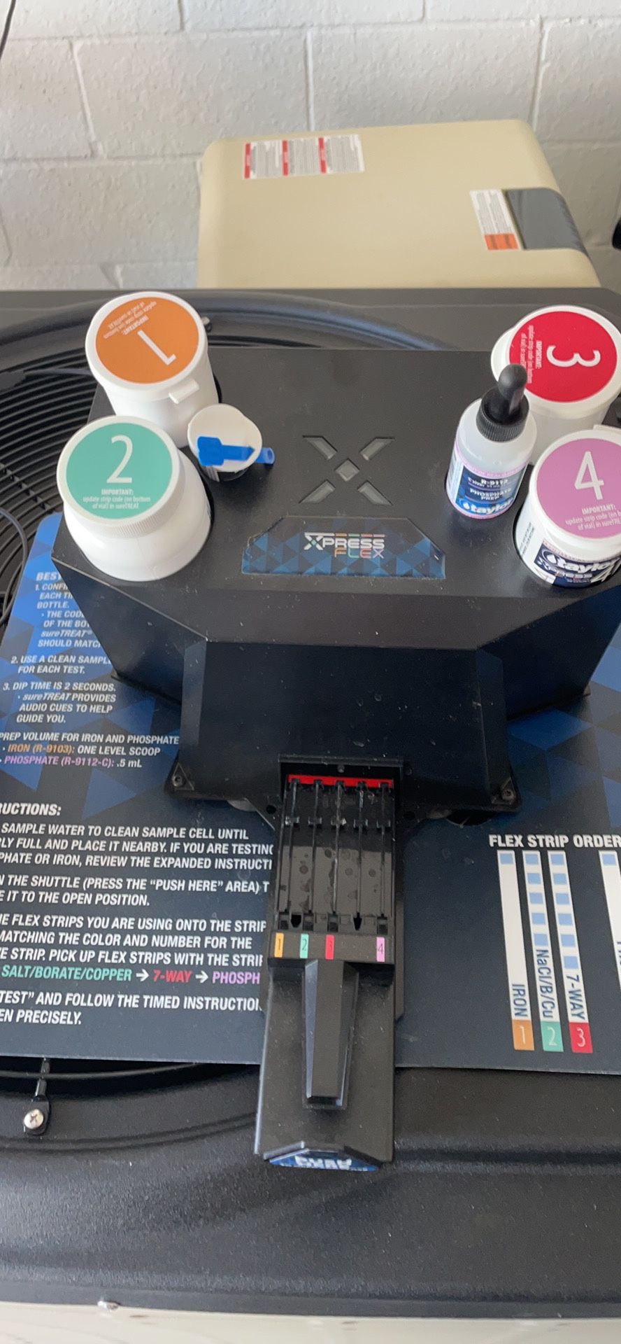 Taylor Express Flex Water Testing Center 