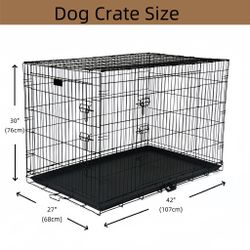 42” Dog Crates Dog Wire CageBrand New