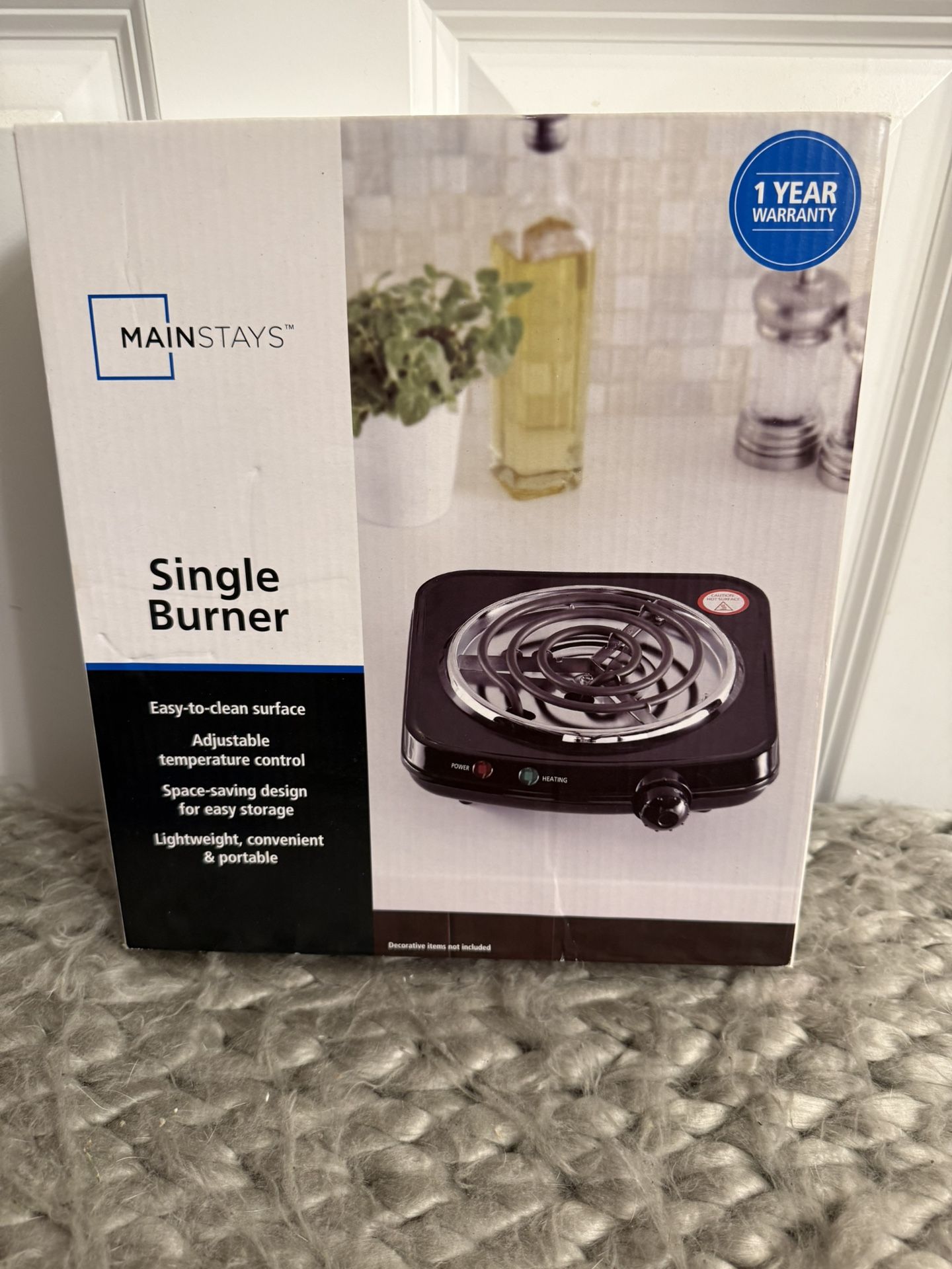 Single Burner Stove. “NEW”