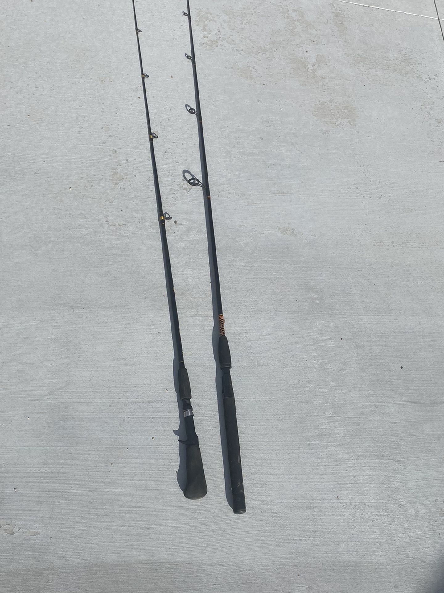 2 Fishing Rods For Sale  Best Offer 