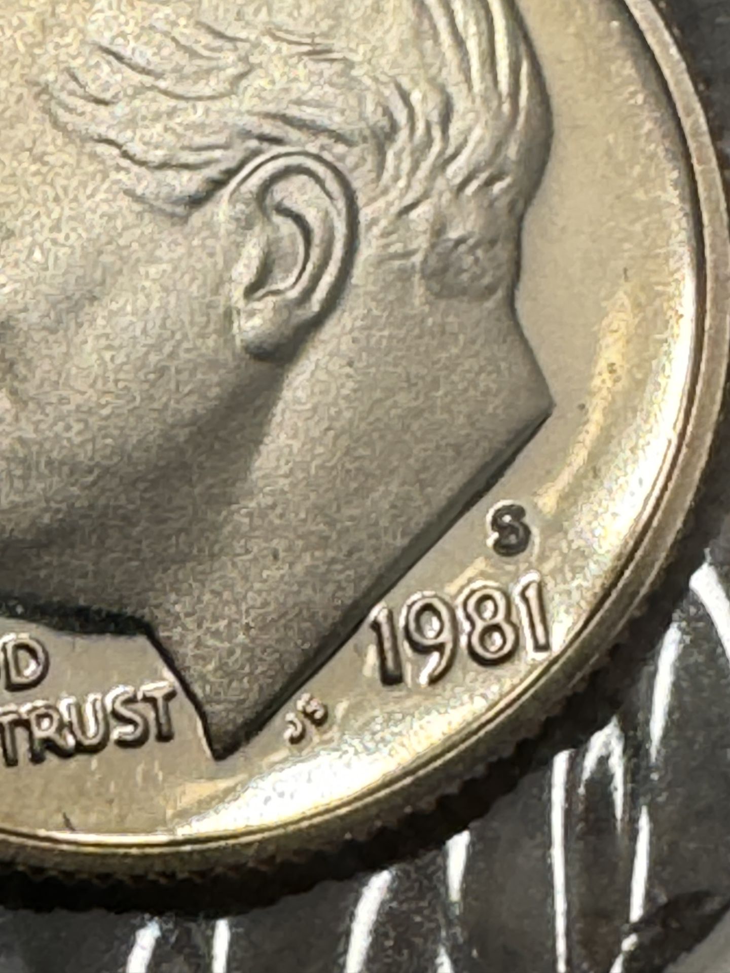 1981-S ERROR COIN. S over S Proof DCAM TYPE 2 BU