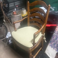 Nice Ethan Allen Tigerwood Chair