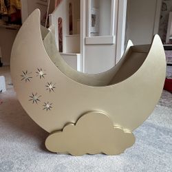 Land Of Nod Crate And Kids Doll Cradle