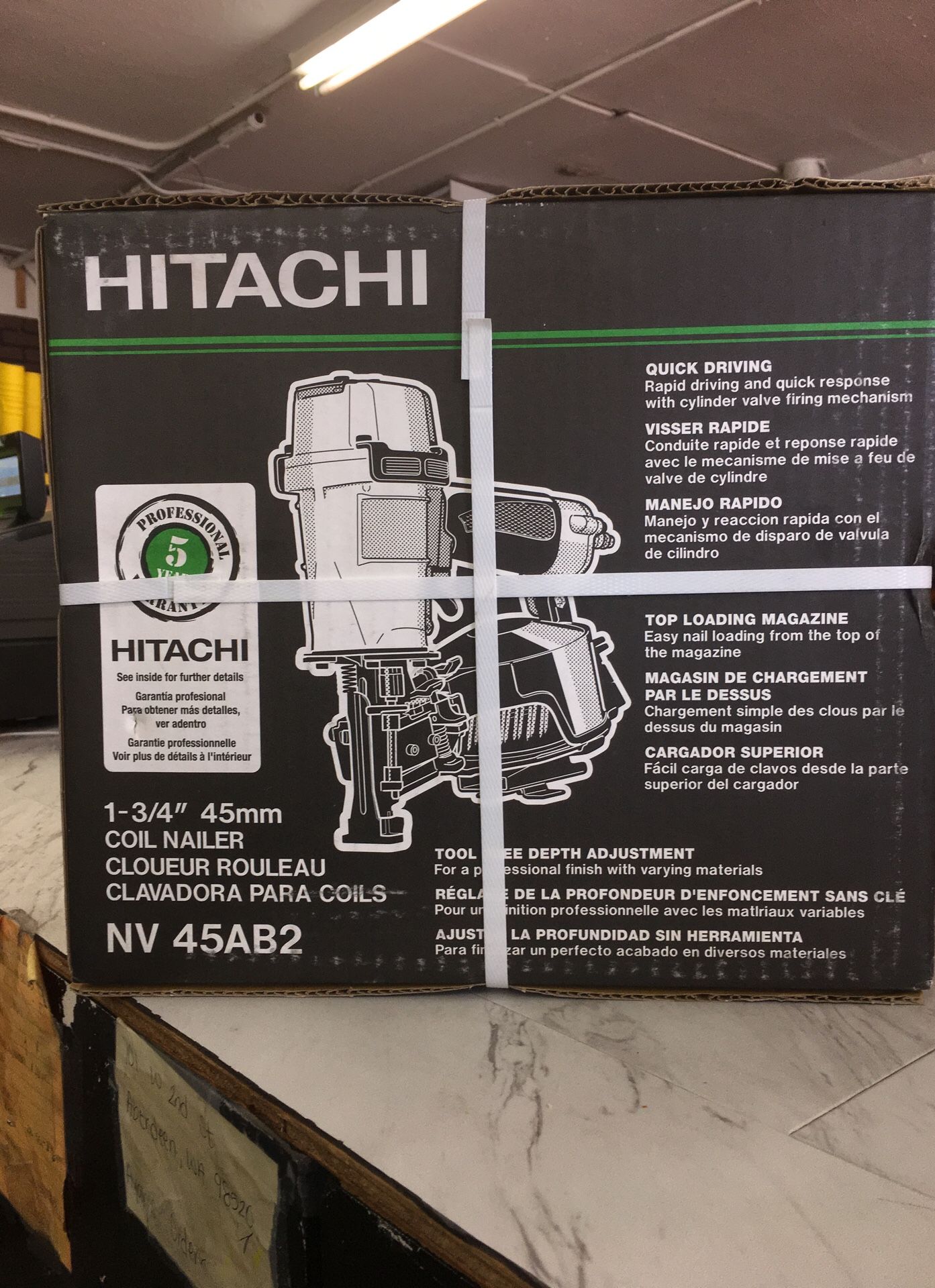 Hitachi roofing nailer