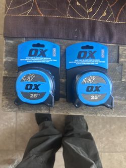 Ox 25ft tape measure