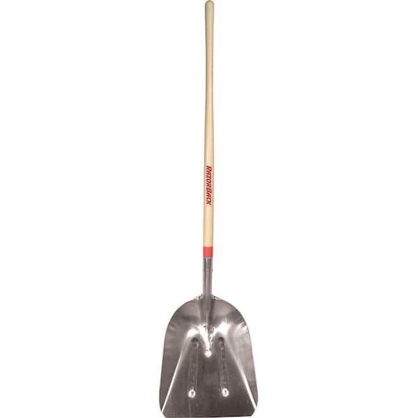 Razor-Back - Wood Handle Aluminum Shovel