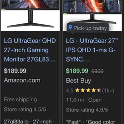 Gaming Monitor 