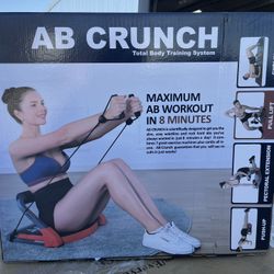 Ab Crunch Total Body Workout with Resistance Bands