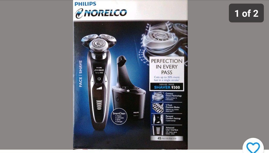 phillips NORELCO shaver 9300