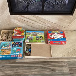 Lot Of Puzzles For Kids 3-7 Years Old