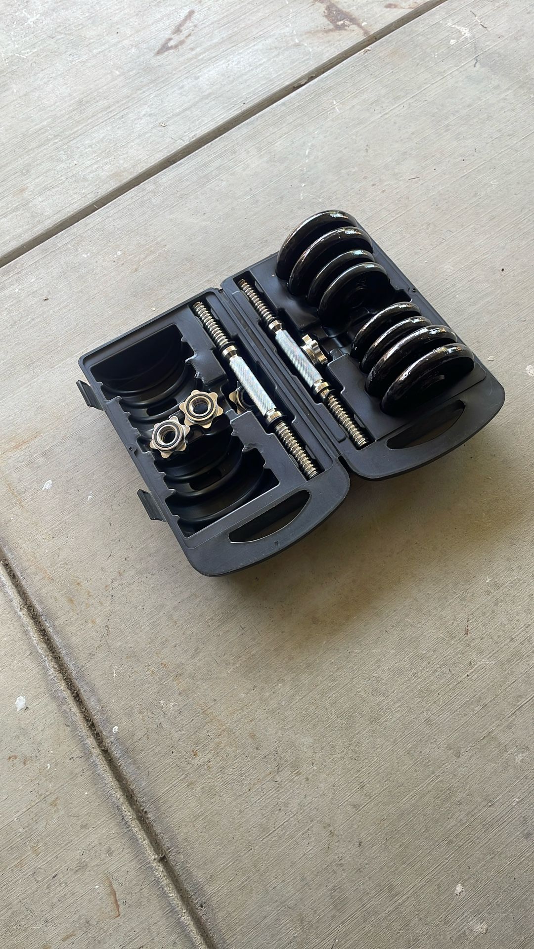 Portable Dumbbell Weight Set