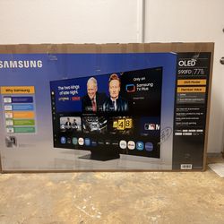 77 “ Samsung smart 4K QD -OLED HDR 144HZ 77 S90F 2025 TV