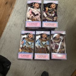 Cathay Collection Porcelain Dolls 