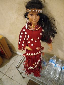 Vintage Doll 36 Inch Tall Nice Detail 