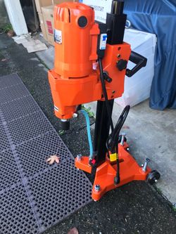 Concrete coring drill able yo drill up to 8 inch wide holes $895