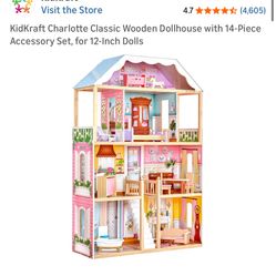 Wooden Dollhouse