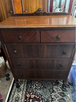 Antique Mahogany Dresser