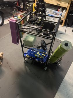 Workout Equipment Cart