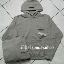 Dark Gray Essential Hoodie