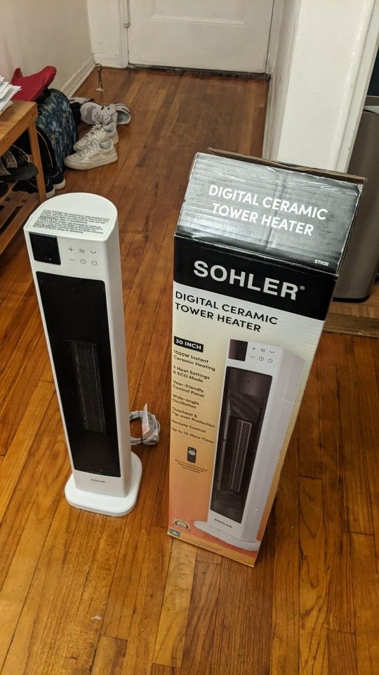 Digital Tower Ceramic Heater