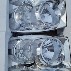 06-08 Dodge Ram Headlights Luces Micas Calaveras Faros Faroles
